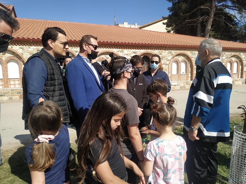 Tree-planting initiative in the Municipality of Ampelokipi, Thessaloniki, Greece